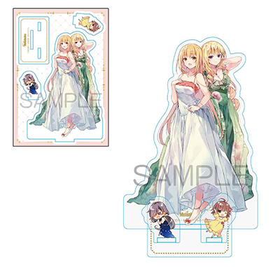 描き下ろしアクリルフィギュア　※才女のお世話 4『描き下ろしアクリルフィギュア付きメロンブックス限定版』（第④巻＋描き下ろしアクリルフィギュアのセットでお値段は2,662円(税込)）の特典です。
