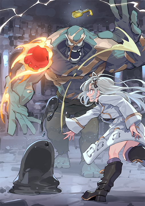 HJノベルス8月の新シリーズ紹介】スライムたちを超育成無双